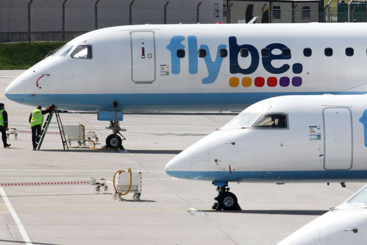 British airline Flybe goes into administration and cancels all flights