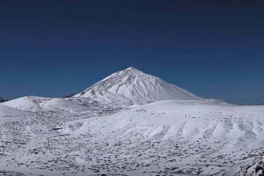 Weather warnings activated in the Canary Islands for snow, rain and storms