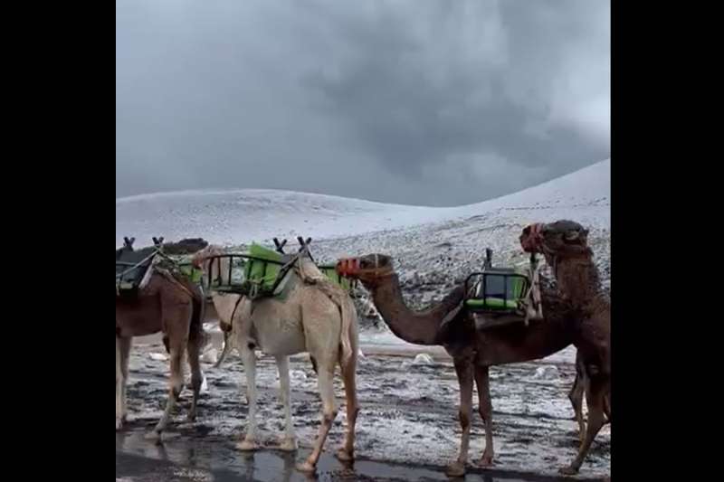 VIDEO: Lanzarote has a hailstorm, torrential rains and even a tornado all in one day