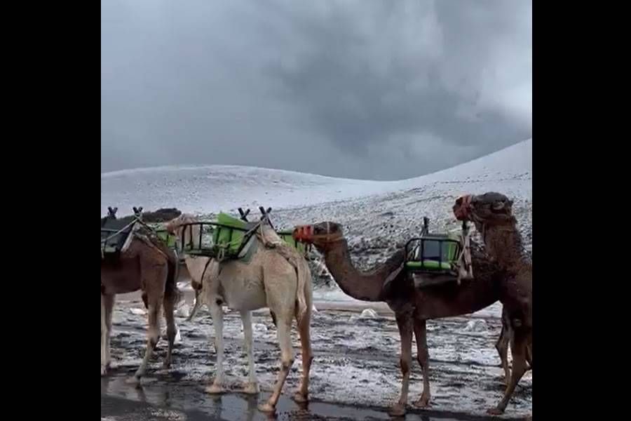 VIDEO: Lanzarote has a hailstorm, torrential rains and even a tornado all in one day
