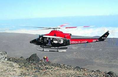 Injured hiker rescued from Masca Valley in Tenerife by helicopter