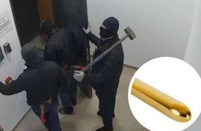 Seven gold plated ‘sex toys’ worth 100,000 euros are stolen from Spain's largest distributor