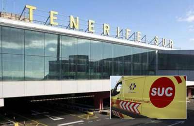 Female tourist suffers a heart attack in the toilets at Tenerife South airport
