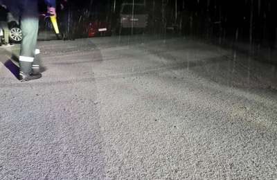 Snow in Gran Canaria leads to roads being shut by the Cabildo
