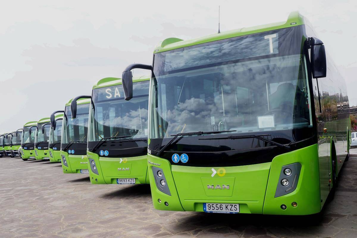 TITSA gets 20 new buses to meet increased demand in Tenerife TITSA gets 20 new buses to meet increased demand in Tenerife