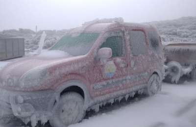 La Palma freezes as temperatures drop to -5.2°C