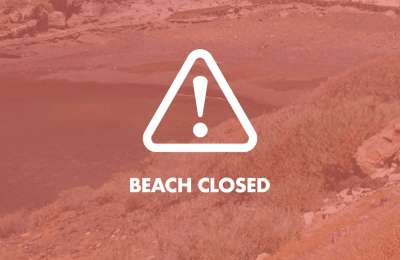 Beach in Costa Adeje closed due to high E.coli levels in the water