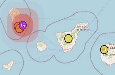 3 earthquakes are registered in 10 minutes in La Palma this morning