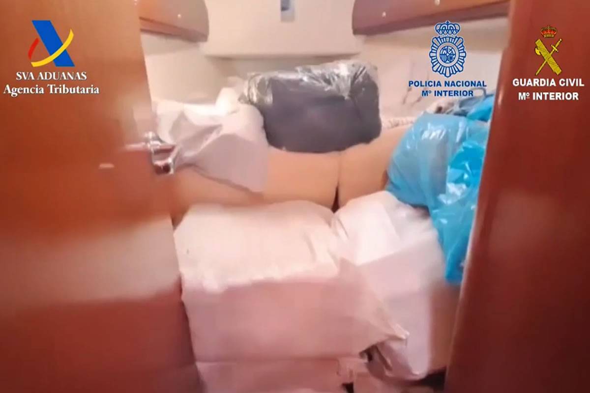 VIDEO: Latest drugs seized by the Canary Islands puts value over a billion euros