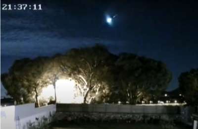 VIDEO: Meteor caught on CCTV crossing the sky of Gran Canaria