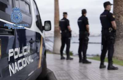 The National Police arrest two wanted fugitives in the south of Tenerife