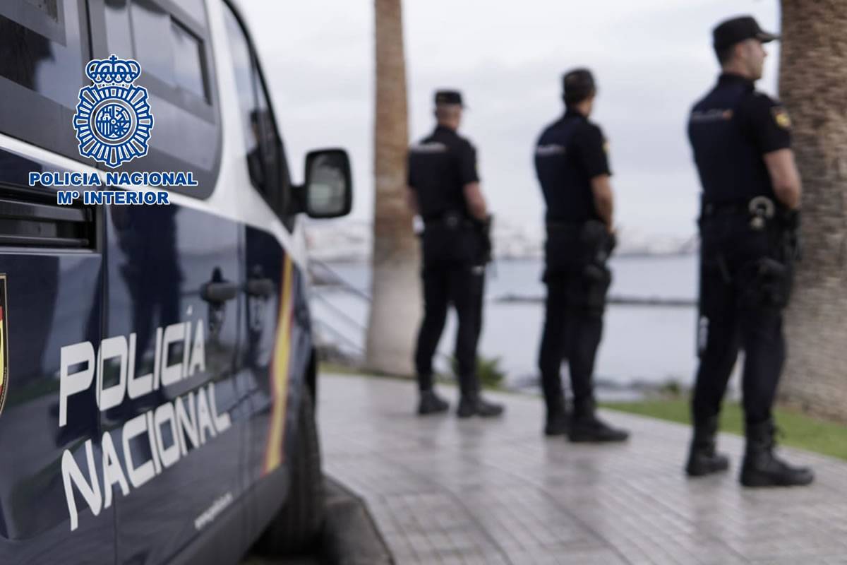 The National Police arrest two wanted fugitives in the south of Tenerife