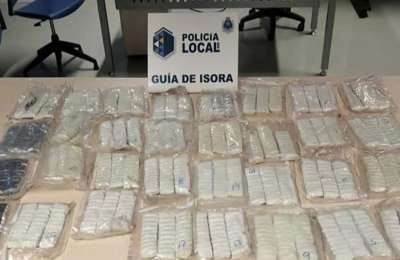 Police find more than 10 kilos of hashish in a banana plantation in Tenerife
