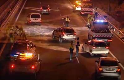 VIDEO: Two killed in a head-on collision in the south of Tenerife
