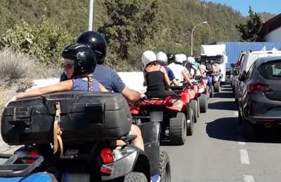 Tenerife municipality bans use of quads and buggies