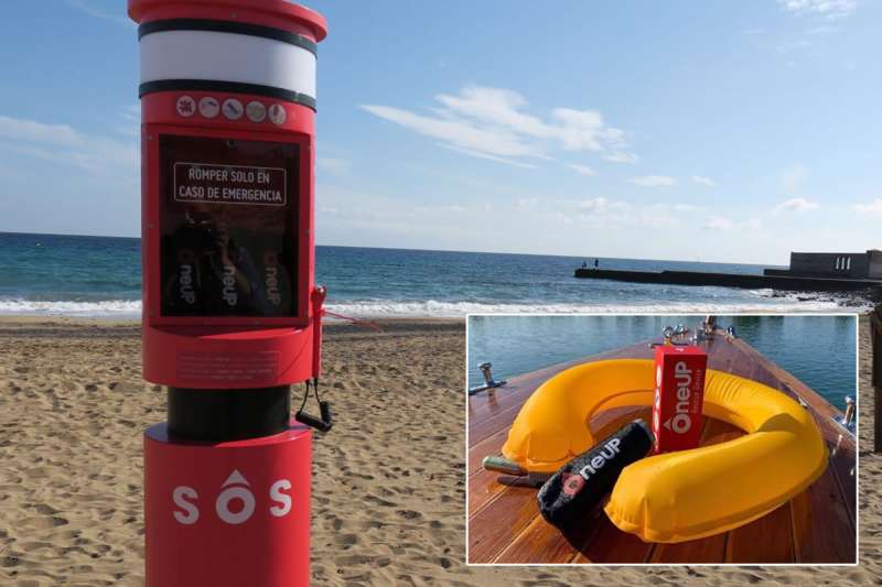 An Irish tourist is rescued from drowning off Playa Blanca beach