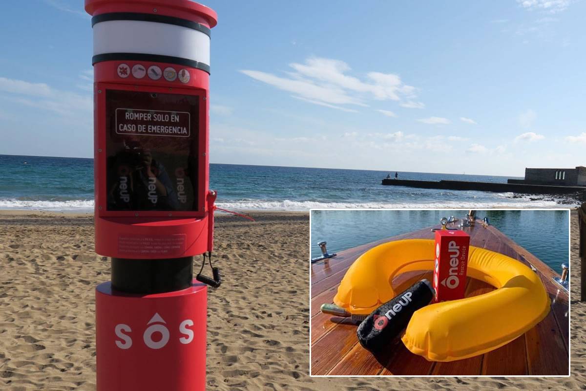An Irish tourist is rescued from drowning off Playa Blanca beach