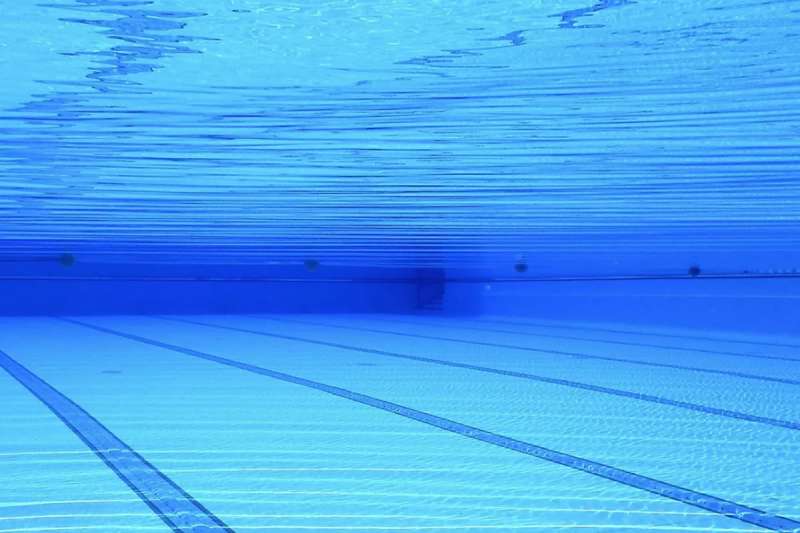 Female tourist saved from drowning in a hotel swimming pool