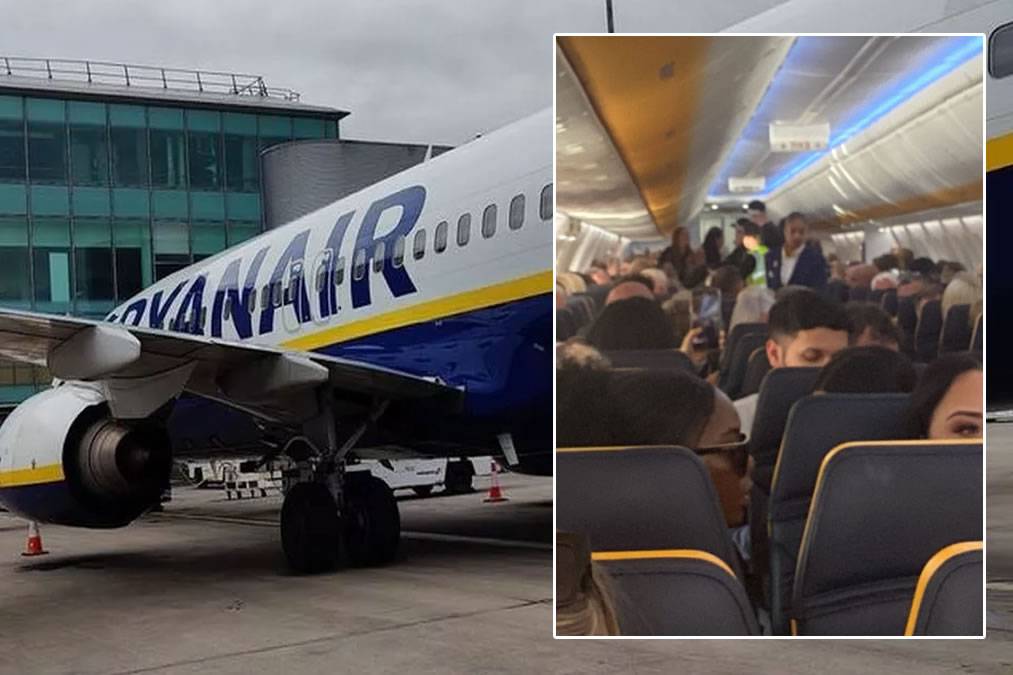Police remove group of drunk passengers from Ryanair flight to Tenerife before it takes off