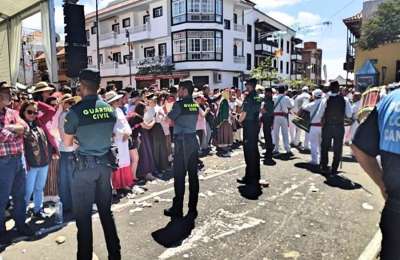 The Guardia Civil continue to get paid 1.42 euros an hour to work on bank holidays