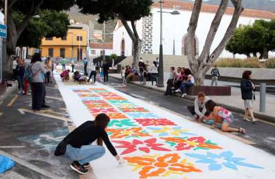 Adeje will celebrate Corpus Christi with its traditional ‘Salt Carpets’