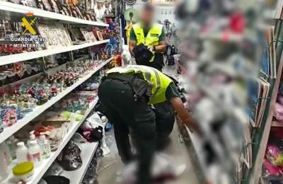 VIDEO: Police raid more shops and seize over 4,400 items of counterfeit items