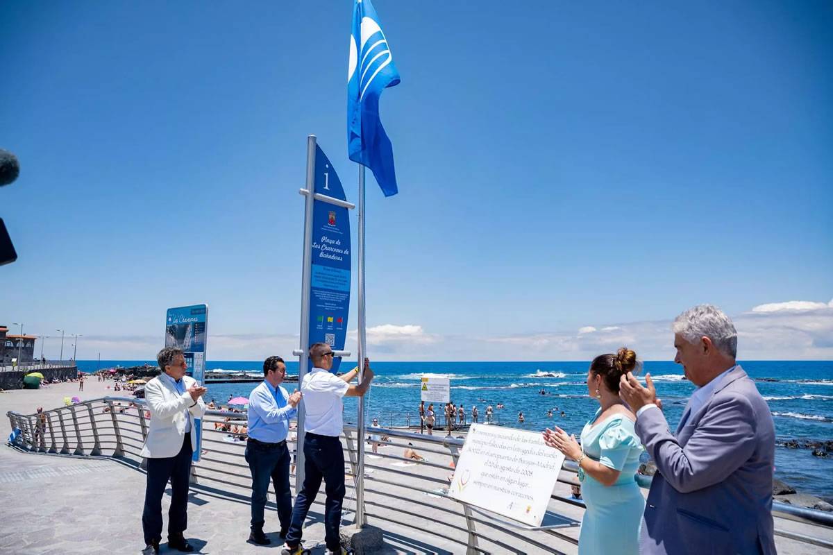 The Blue Flags are proudly displayed on 60 beaches in the Canary Islands 