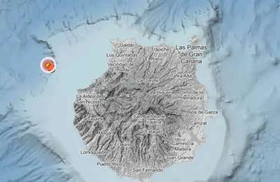 The west coast of Gran Canaria is shaken by three strong earthquakes