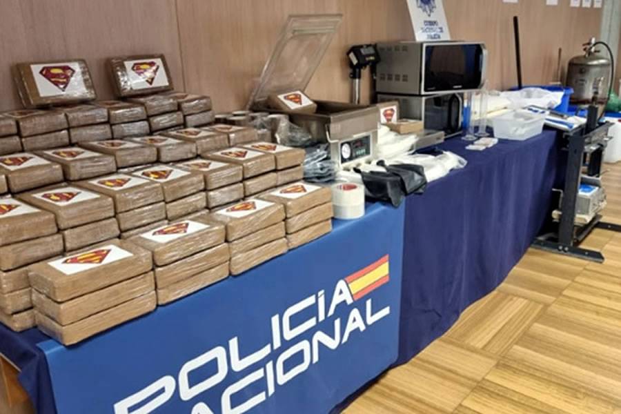 Port worker on sick leave sets up Europe’s largest cocaine lab in Spain