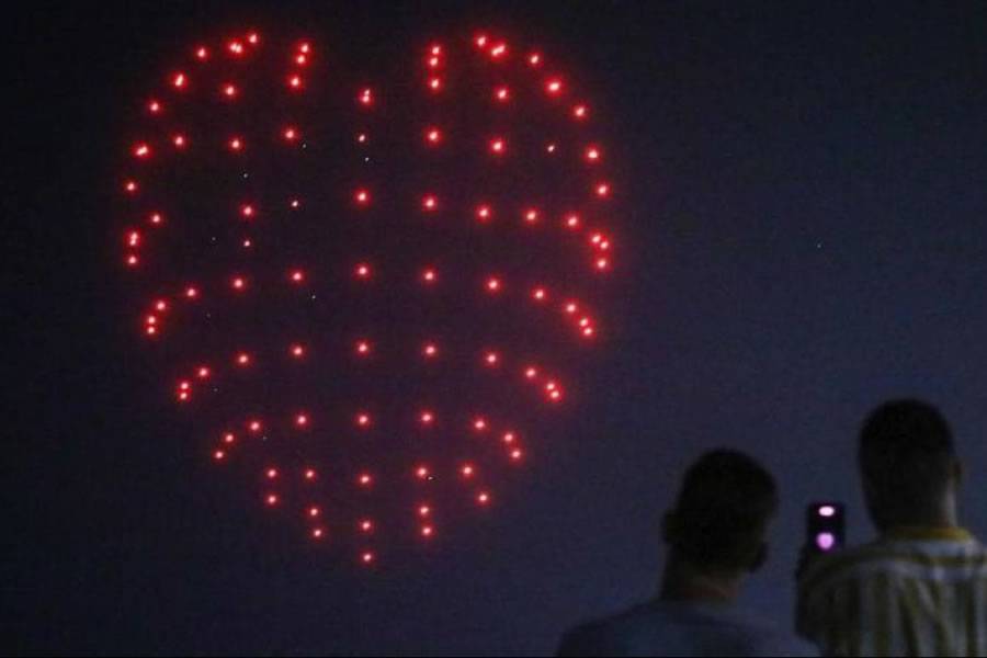 Tenerife will have its first drone show on Saturday