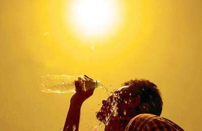 Yesterday was the hottest day of the year with a new record of 44.8°C