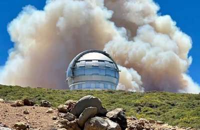 The observatory in La Palma is evacuated due to the proximity of the fire