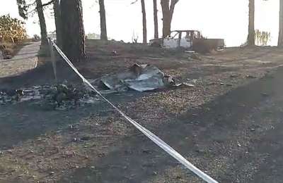 An illegal night party is thought to be the cause of the fire in La Palma