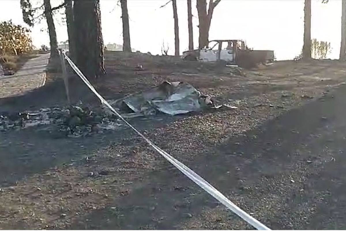 An illegal night party is thought to be the cause of the fire in La Palma
