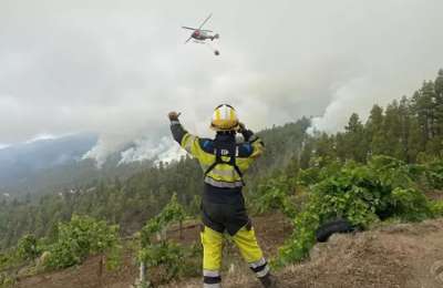 The fire in La Palma is still active on three fronts, but some evacuees can return home