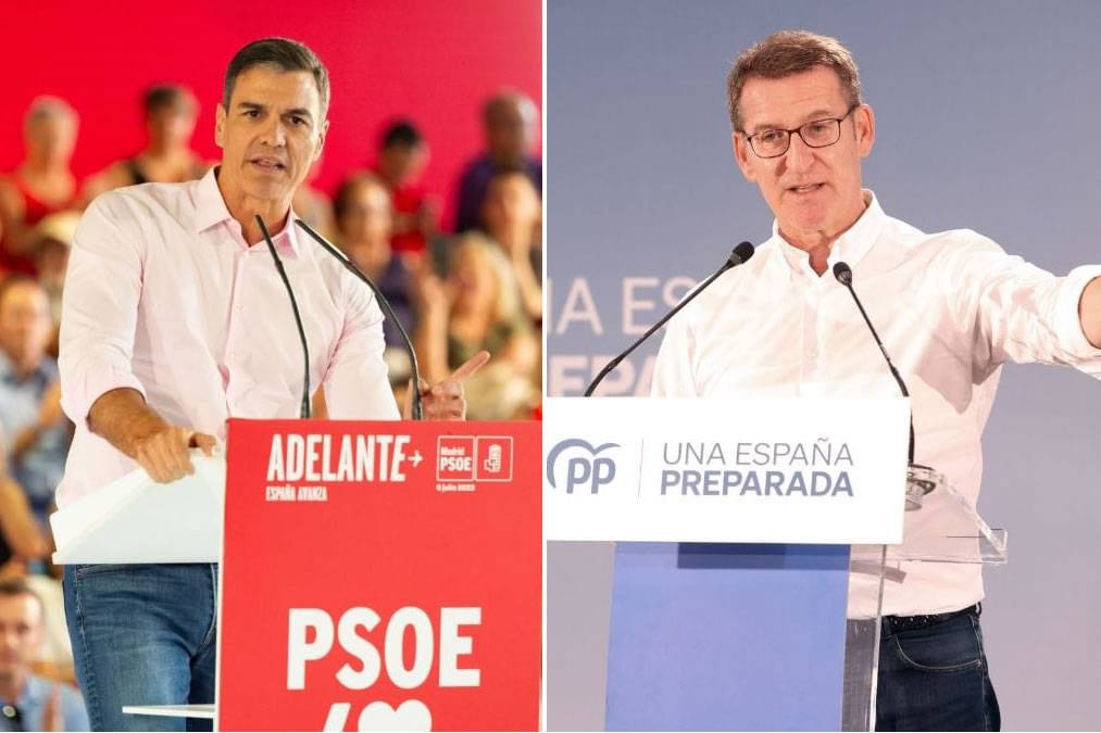 The PP win the general election but not enough seats to form a government