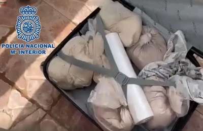 A gang of 13 people arrested for drug smuggling in the Canary Islands