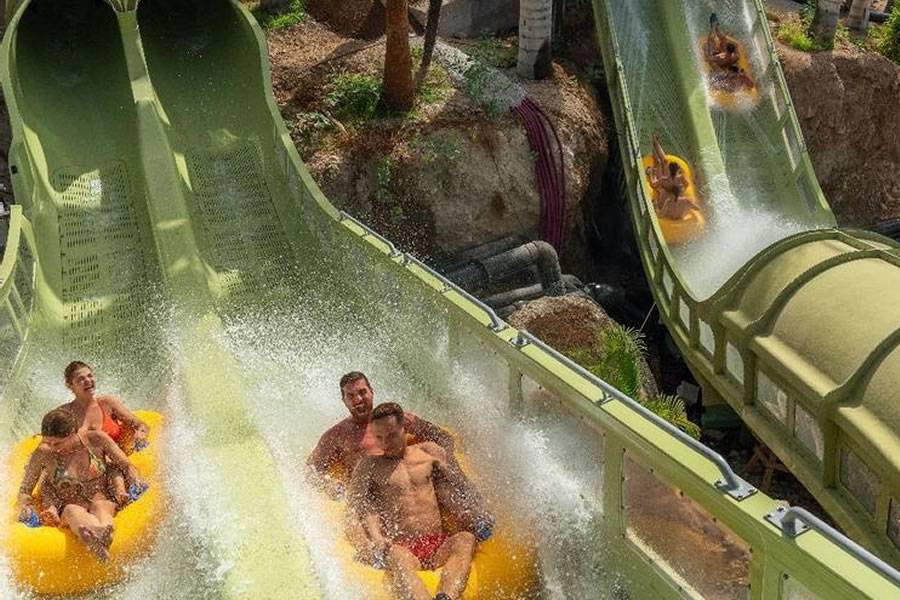 Siam Park has a new attraction, Saifa, the most jaw-dropping water slide in the world Siam Park has a new attraction, Saifa, the most jaw-dropping water slide in the world