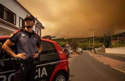 People are trying to access prohibited areas to take photos of the devastation from the fire