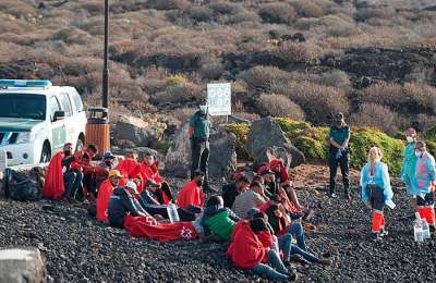 500 people have arrived in the Canaries in nine boats in 48 hours