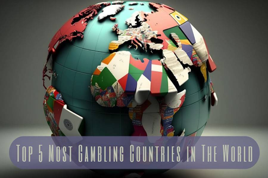 Top 5 most gambling countries in the world 