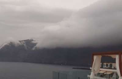 Tenerife has never been so happy to see rain!