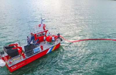 A Canarian company owns the best marine cleaning boats in the world