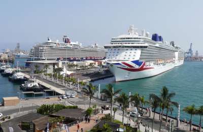 Cruise passenger numbers shoot up in Las Palmas and Santa Cruz 