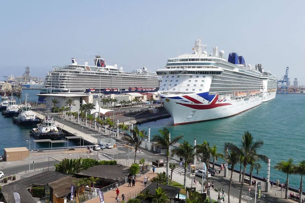 Cruise passenger numbers shoot up in Las Palmas and Santa Cruz 