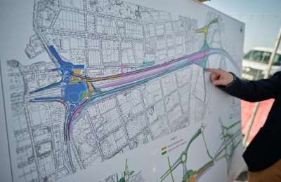 CEST and San Miguel Council discuss progress on the Las Chafiras Interchange works