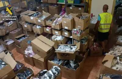 VIDEO: Police seize over 25,000 fake items worth 6 million euros in Tenerife