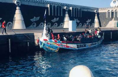 1,121 immigrants arrive in the Canaries in 48 hours a new record so far this year