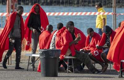 14,000 people have now come to the Canaries in boats this year