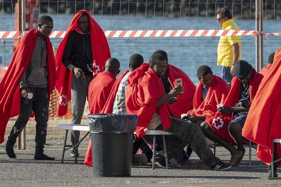 14,000 people have now come to the Canaries in boats this year